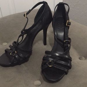 Size 8 Genuine Leather Tory Burch Sandals